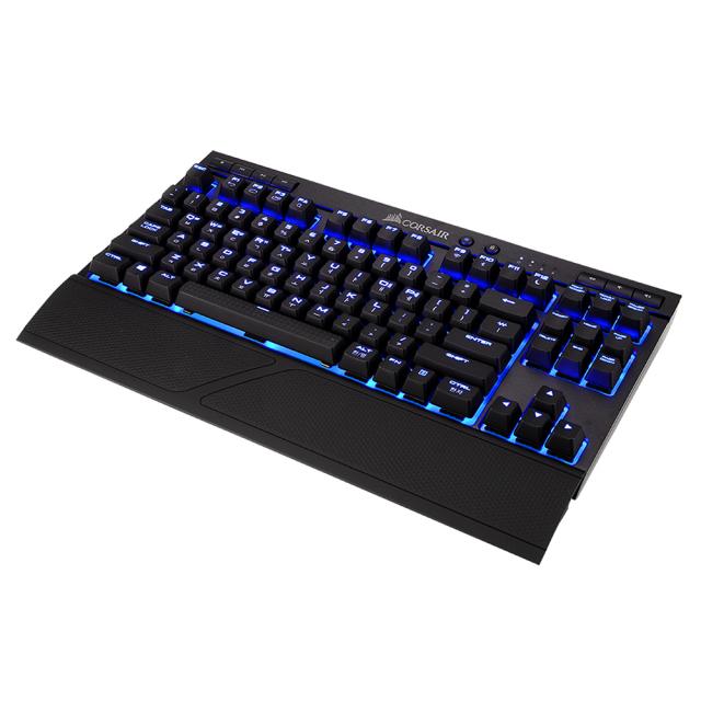 커세어 유무선 블루투스 기계식 키보드, CORSAIR K63 Wireless 적축, 혼합 색상