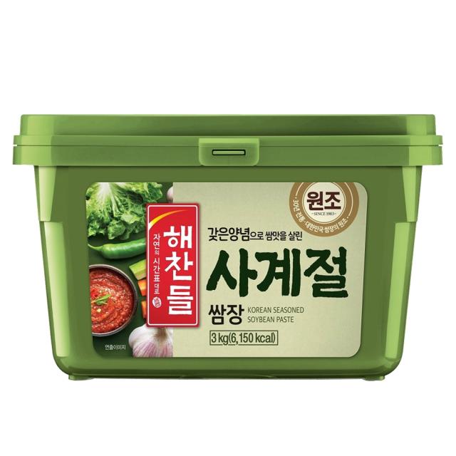 Cj/해찬들 사계절쌈장 3kg 1개 3kg 1개