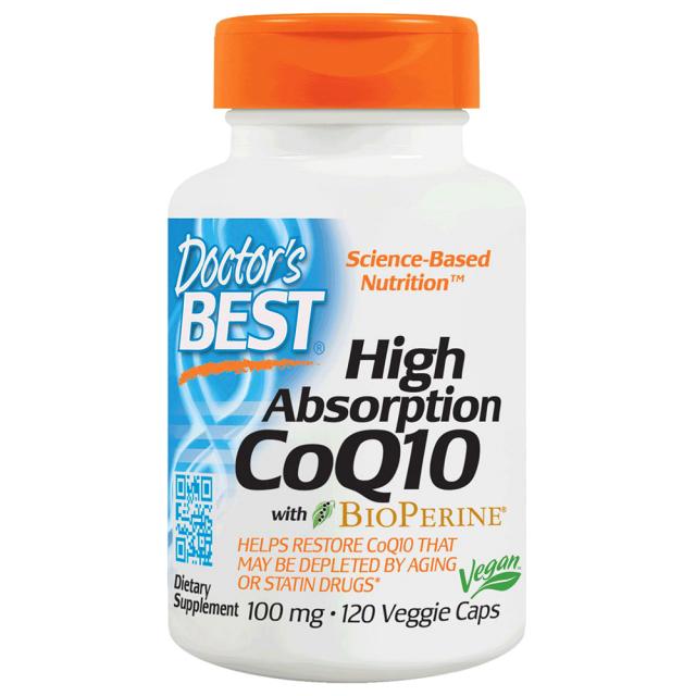 닥터스베스트 하이 앱솔션 CoQ10 100mg 베지 캡, 120개입, 1개