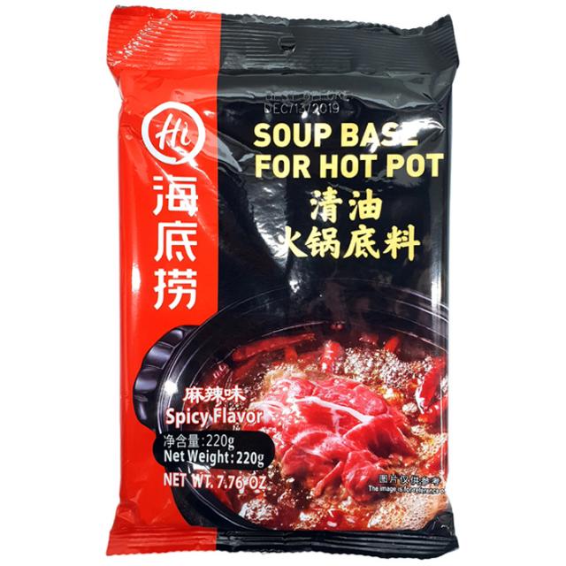 하이디라오 청유샤브소스 훠궈용, 220g, 1개