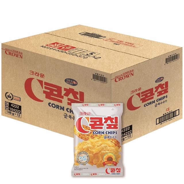 크라운 콘칲-, 148g, 12개입