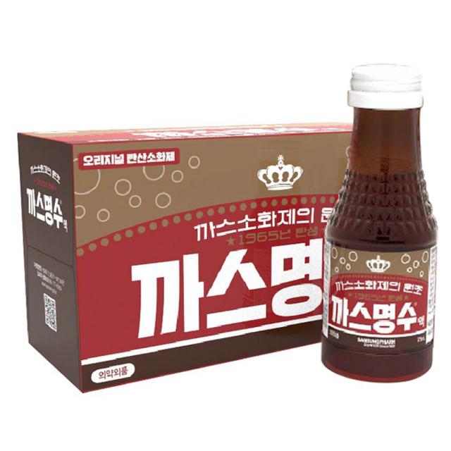 까스명수 액상소화제, 75ml, 50개