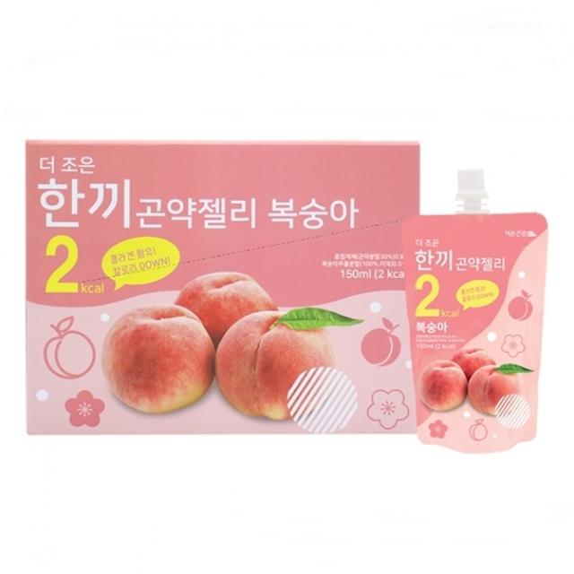 더존건강 더조은 한끼 곤약젤리 복숭아 150ml 10팩