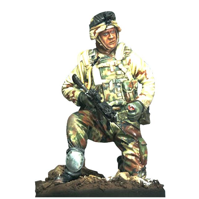 Airborne Miniature 1/16 U.S. ARMY Infantryman 프라모델 AM054, 1개