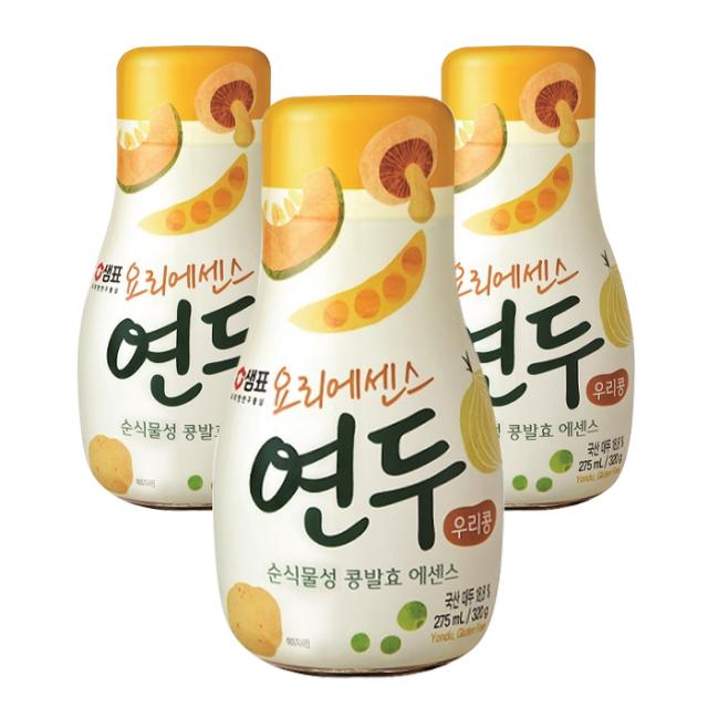 샘표 우리콩 요리에센스 연두, 320g, 3개