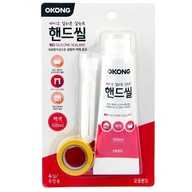 오공 바이오 핸드씰 실리콘 백색, 1개