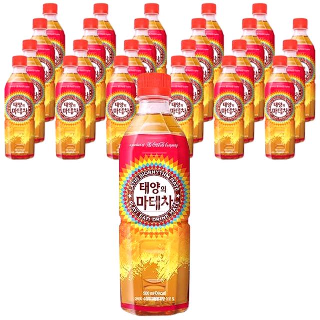 코카콜라 태양의 마테차, 500ml, 24개