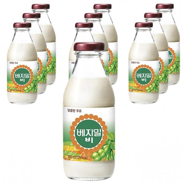 베지밀 비 달콤한 두유 190ml 10개