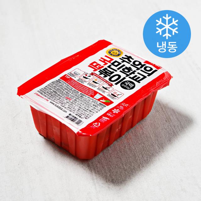 추억의 국민학교 떡볶이 오리지널 냉동 600g 2개