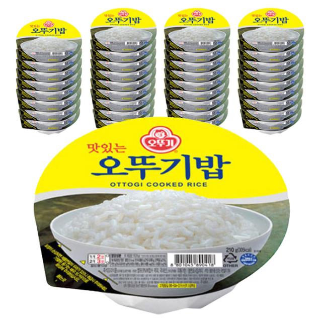 오뚜기 맛있는 오뚜기밥 210g 36개