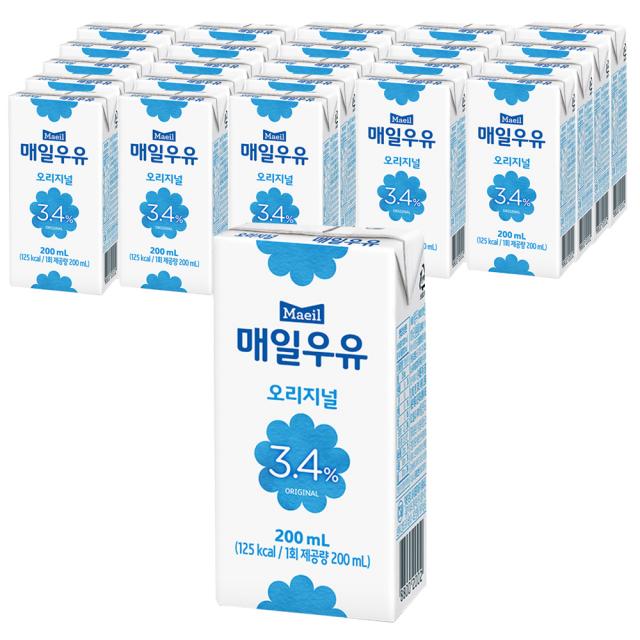 매일우유 오리지널 멸균 200ml 24팩