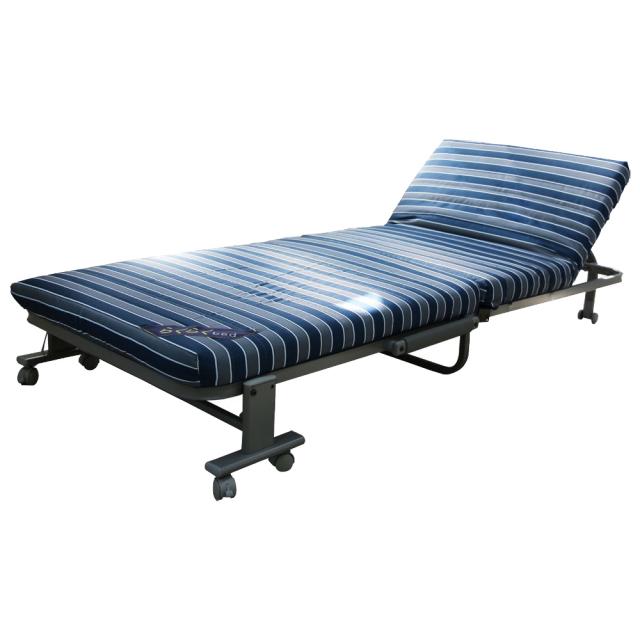 라꾸라꾸 뉴라꾸라꾸침대 CBK-004(S) 1인용, 블루+그레이