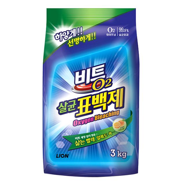비트 O2 살균 표백제 3kg 1개