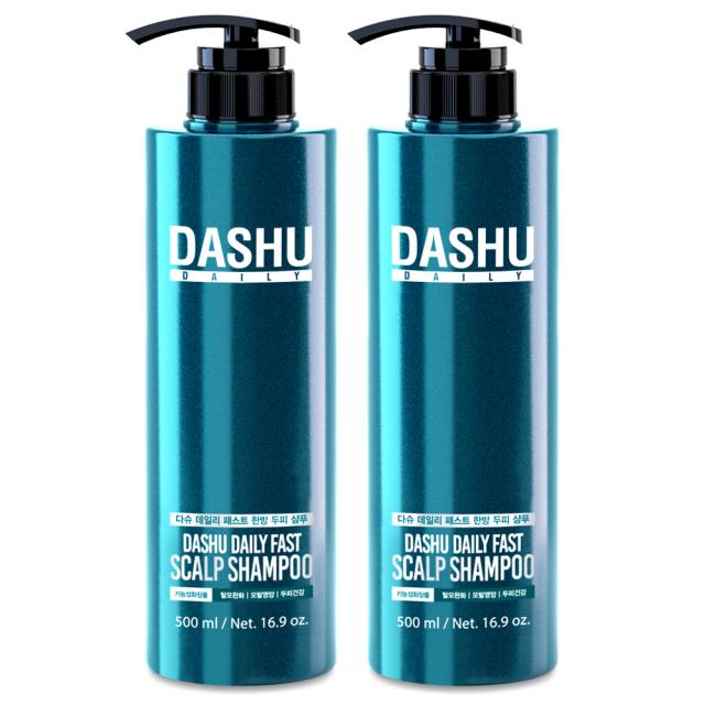 다슈 데일리 패스트 스칼프 샴푸 500ml 2개