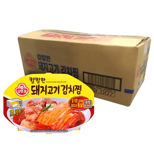 오뚜기 즉석 칼칼한 돼지고기 김치찜, 180g, 12개