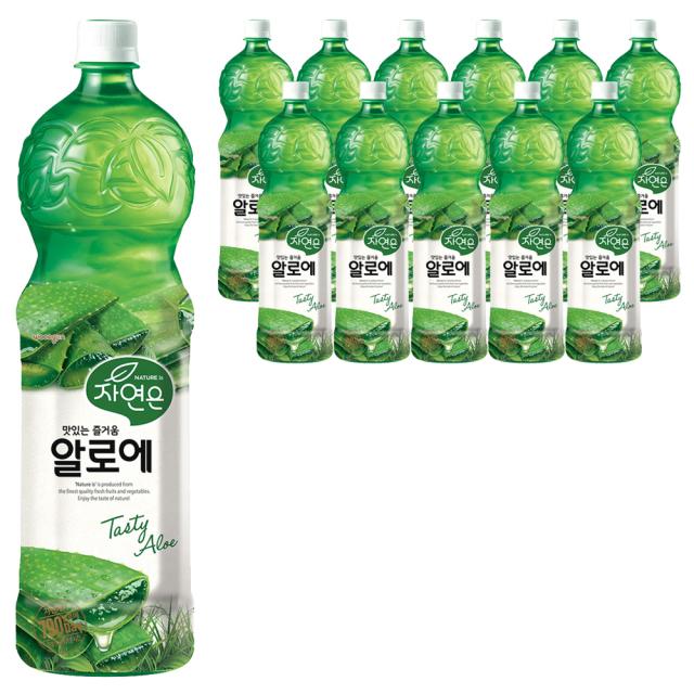 자연은 알로에 주스 1.5l 12개입