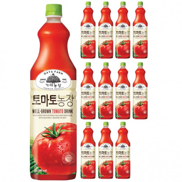 가야농장 토마토농장 주스 1.5l 12개