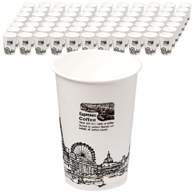 오리진티앤디 런던 이미지 종이컵 240ml 1000개 1개