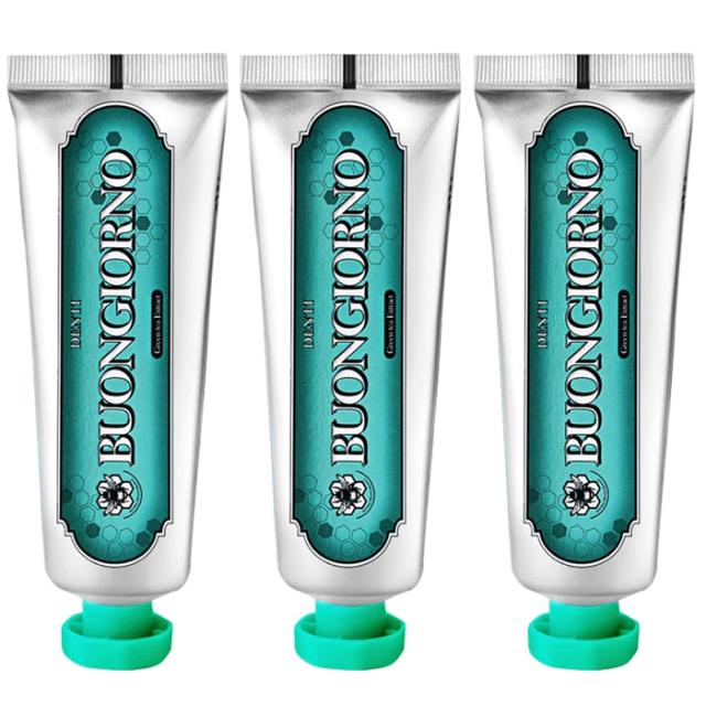 아토세이프 덴티 본조르노 민트향 구취케어 치약 100g 3개