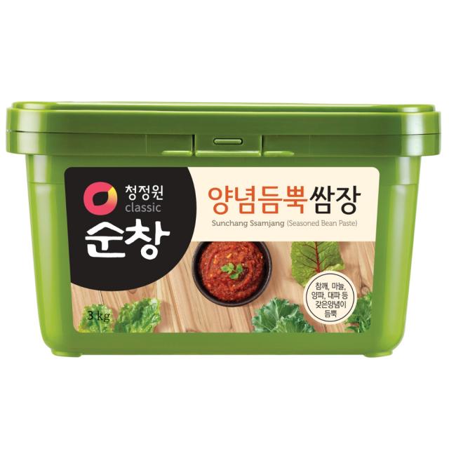청정원 순창 양념듬뿍 쌈장 3kg 1개