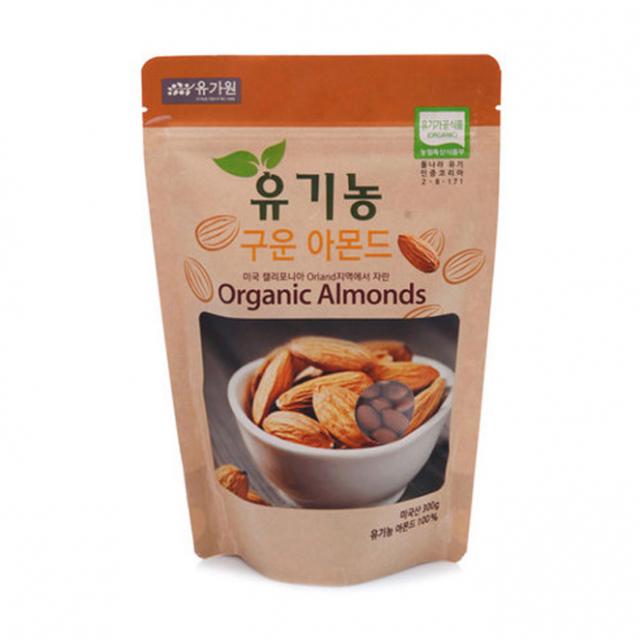 [유가원] 유기농 구운 아몬드, 300g, 1개
