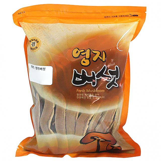 백장생 영지버섯 슬라이스 500g 1개