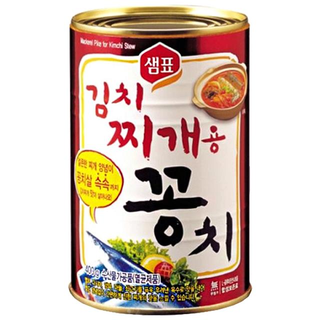 샘표 김치찌개용 꽁치 통조림, 400g, 1개