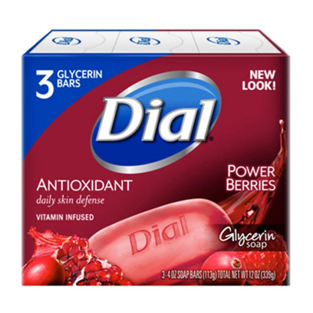 다이알 파워 베리즈 화장비누 베리향 3p, 339g, 1개