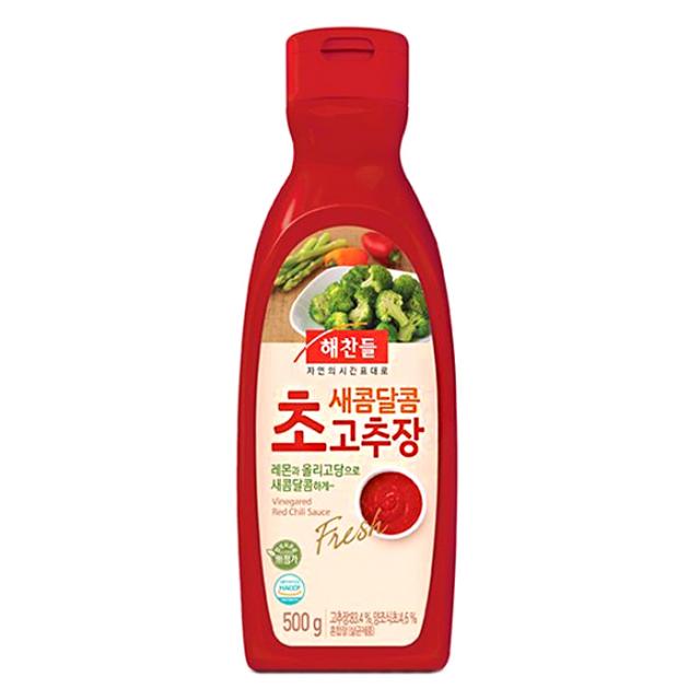 해찬들 새콤달콤 초고추장 튜브, 500g, 1개