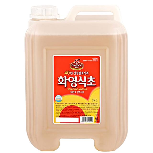 청정원 화영식초 15l 1개