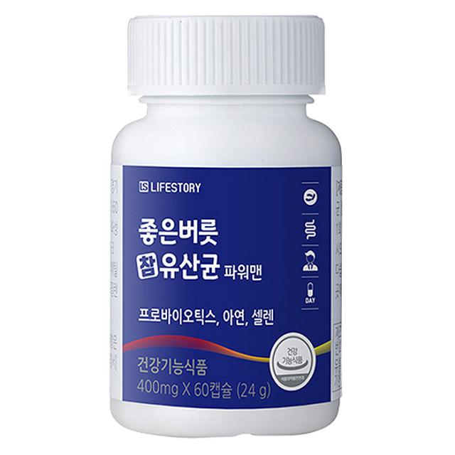 좋은버릇 참유산균 파워맨, 24g, 1개
