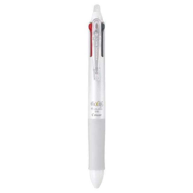 파이롯트 프릭션 볼 4색 멀티펜 0.5mm, 화이트, 1개