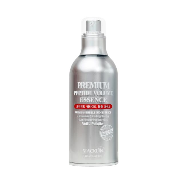 맥클린코스메틱 프리미엄 펩타이드 볼륨 올인원 에센스 실버펌프용기 타입, 100ml, 1개