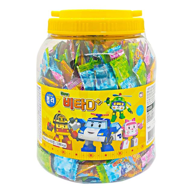 로보카폴리 New 비타 D+ 500정 1개