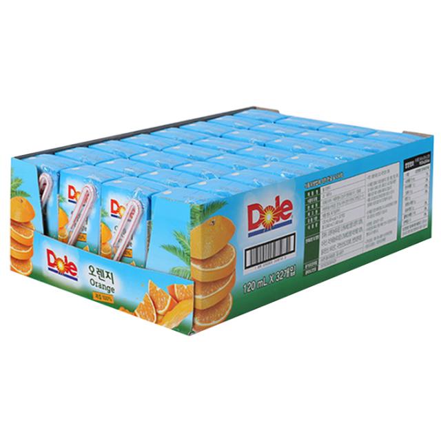 돌 오렌지주스, 1개, 돌주스 오렌지x32팩