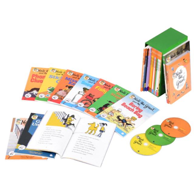 Nate The Great 네이트 더 그레이트 풀패키지 세트 영어 원서 12권 + 워크북 12권 + 오디오북 Mp3 Cd 3장 롱테일북스