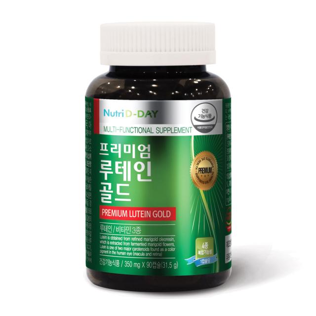 뉴트리디데이 프리미엄 루테인 골드 350mg 90정 1개