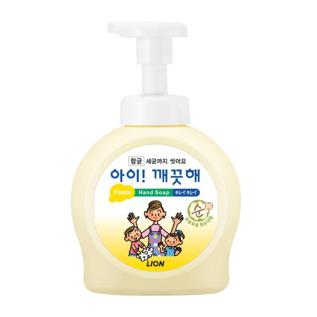 아이깨끗해 핸드워시 순 보송보송 파우더향 490ml 1개