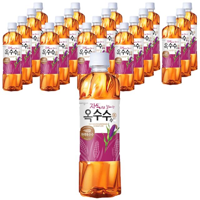웅진 자색으로 잘빠진 옥수수수염차, 500ml, 20개입