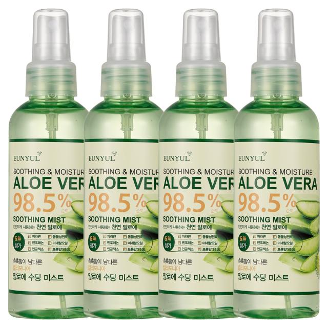 은율 알로에 베라 수딩젤 미스트 150ml 4개