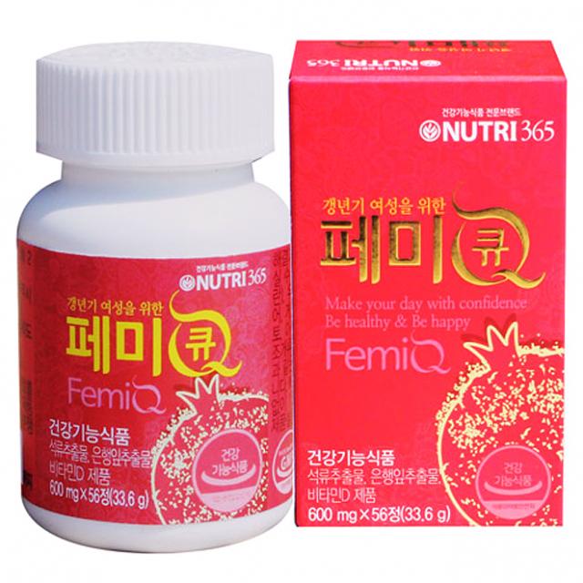 뉴트리365 갱년기 여성을 위한 페미큐 56정 1개