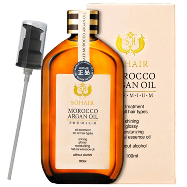 쏘헤어 모로코 아르간오일 헤어에센스 + 펌프, 100ml, 1세트
