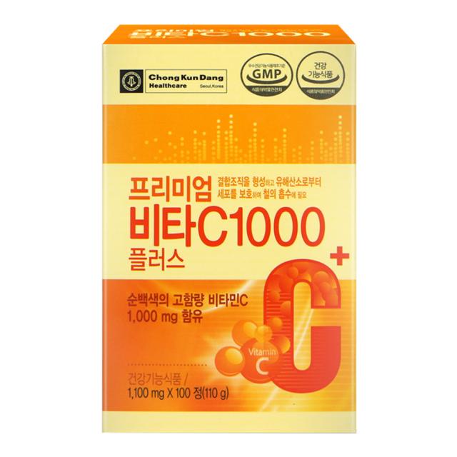 종근당건강 프리미엄 비타C 1000플러스, 100정, 1개