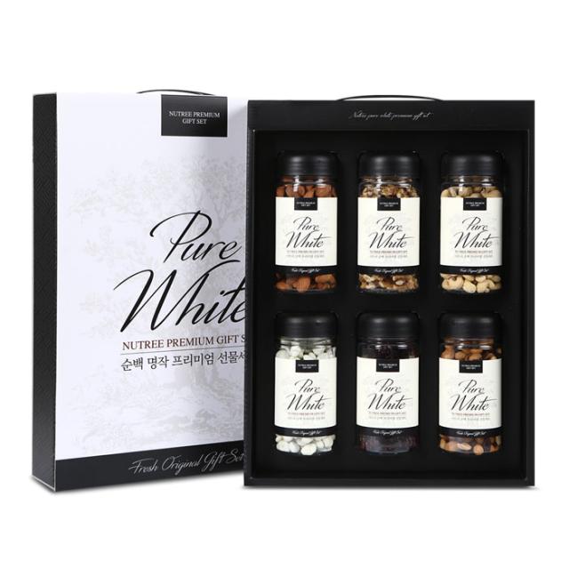 너트리 견과류 선물세트 6종 순백 5호, 1.2kg, 1세트