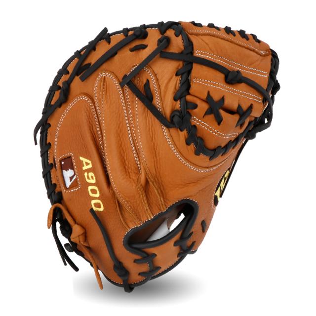 윌슨 A900 포수글러브 WTA09RB20CM34 우투용 포수미트, 브라운