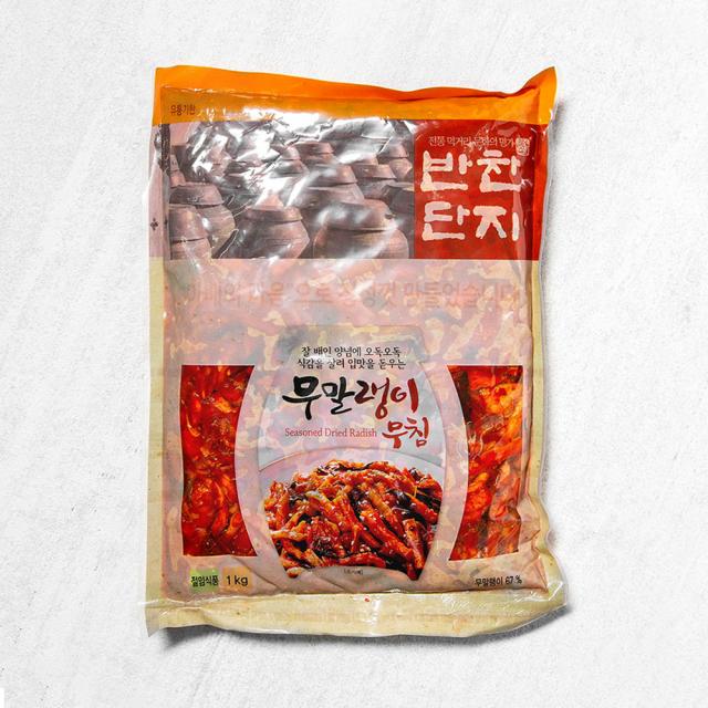 반찬단지 무말랭이 무침 1kg 1개