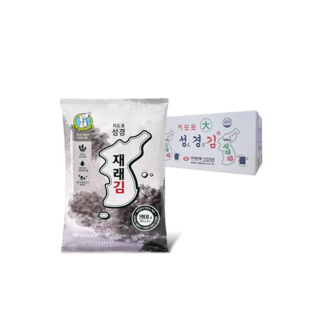 성경식품 지도표 성경 재래김 60g 20개입