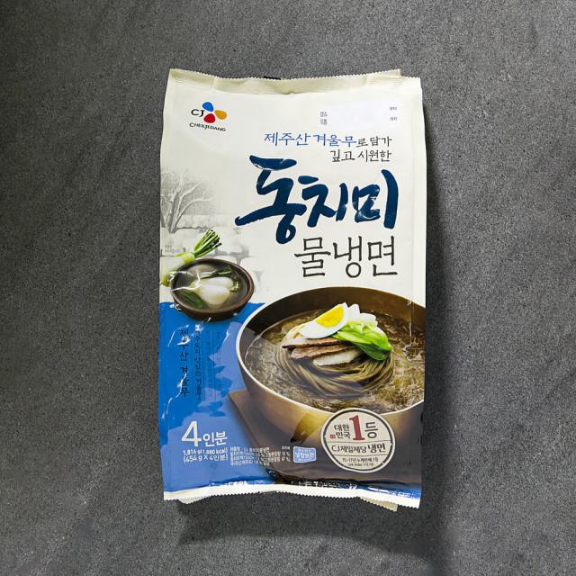Cj제일제당 동치미 물냉면 4인분 1816g 1개
