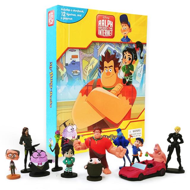 [Phidal]Disney Wreck-It Ralph 2 My Busy Books 디즈니 주먹왕 랄프 2 인터넷 속으로 비지북, Phidal