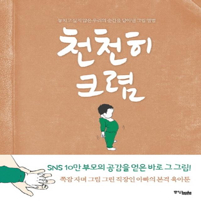 천천히 크렴 : 놓치고 싶지 않은 우리의 순간을 담아낸 그림 앨범 중앙북스(books), 중앙북스